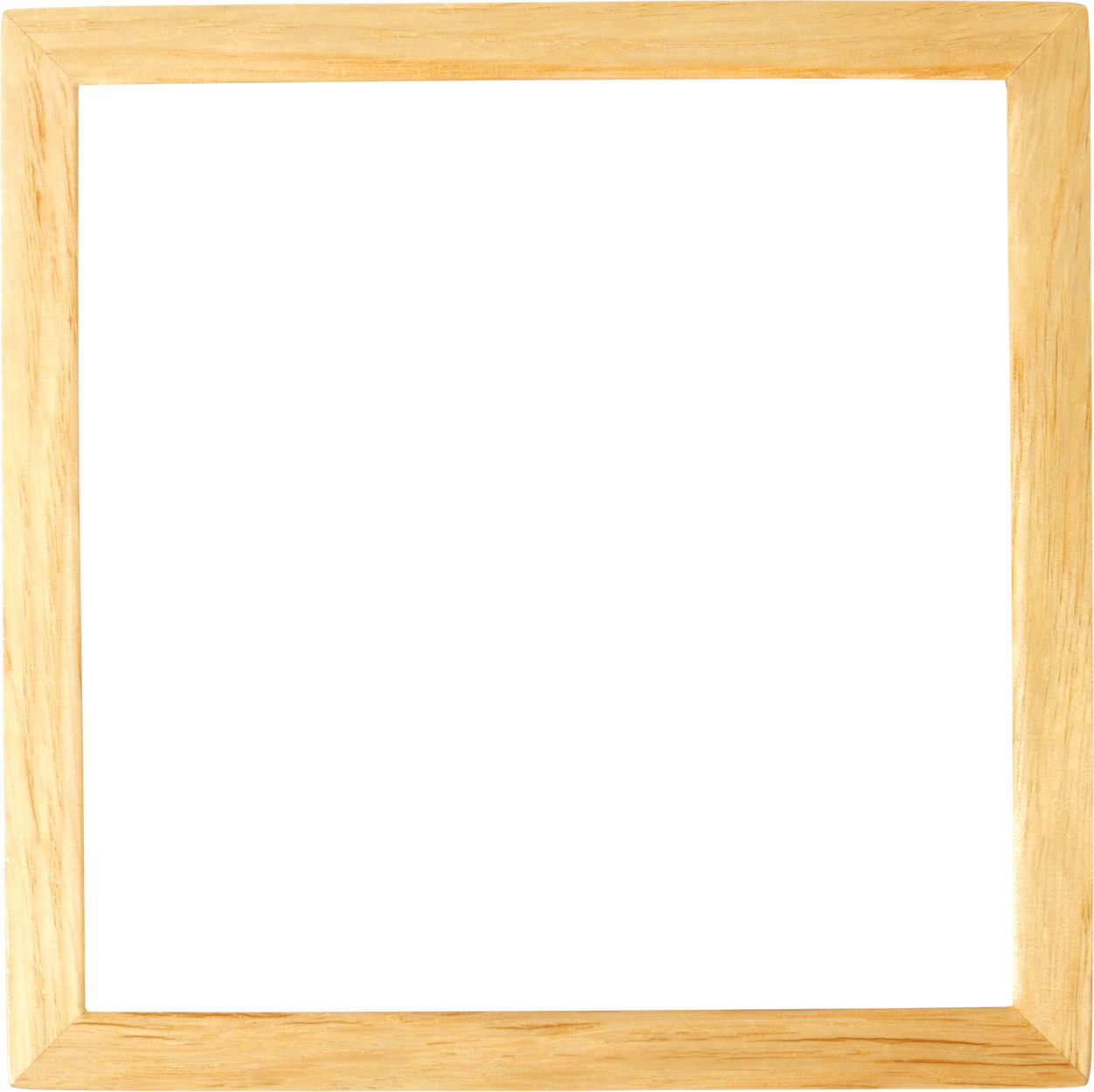 Empty Wooden Frame